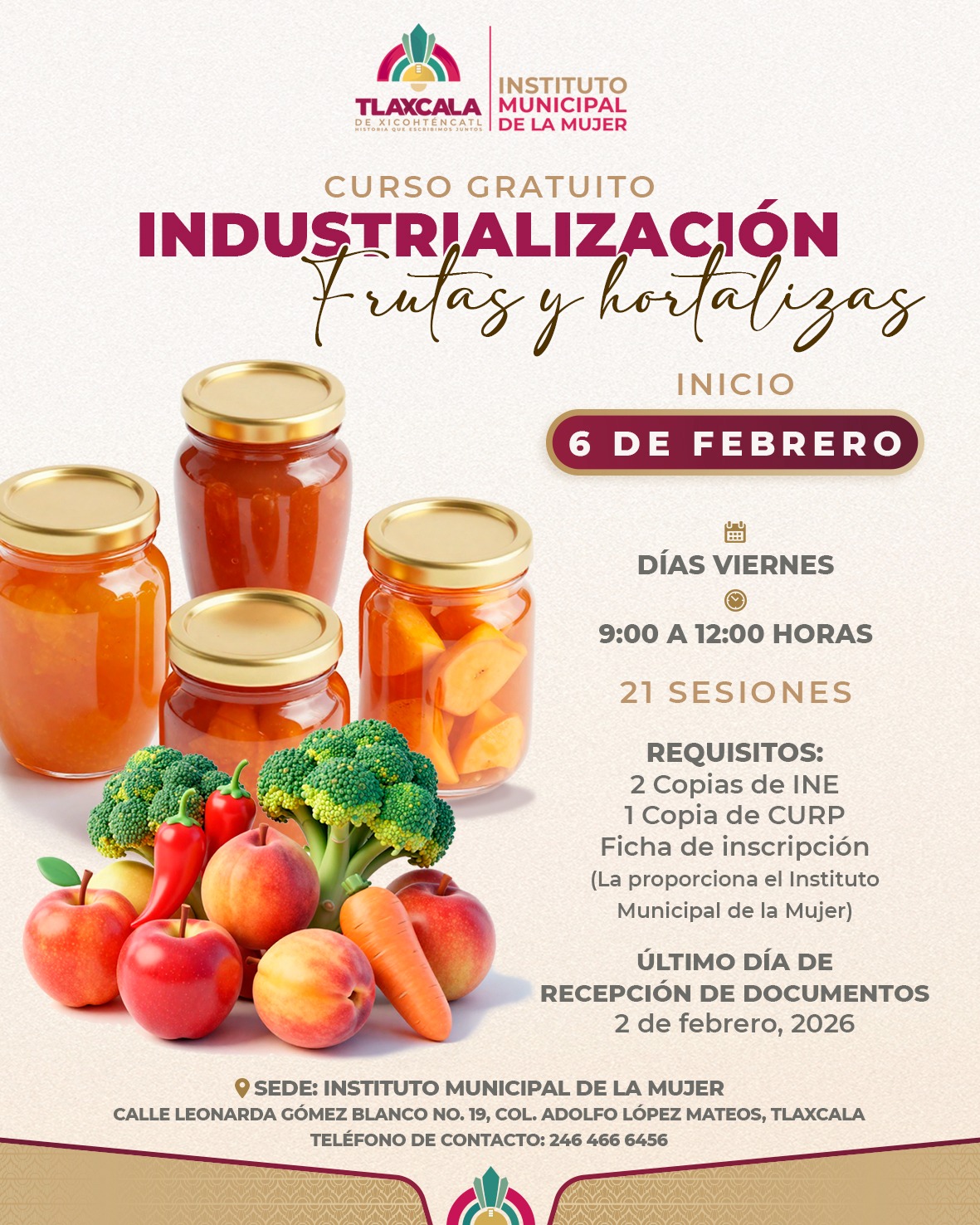 Impulsa Ayuntamiento de Tlaxcala herramientas para el autoempleo entre mujeres de la capital